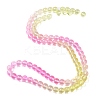 Baking Paint Transparent Glass Beads X1-DGLA-M001-10mm-05-4