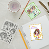 Custom Summer Theme PVC Plastic Clear Stamps DIY-WH0631-0779-2