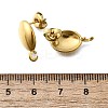 304 Stainless Steel Studs Earring Findings STAS-H233-30G-3