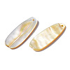 Natural Yellow Shell Pendants SHEL-N026-160B-3