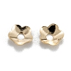 5-Petal Brass Bead Cap KK-D063-13G-3