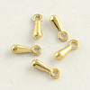 Zinc Alloy Teardrop Charms LS-PALLOY-R043-G-1