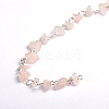 Handmade Gemstone Chips Beads Chains for Necklaces Bracelets Making AJEW-JB00043-2