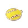 Alloy Enamel Pendants PALLOY-R153-02G-02-2