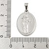 Non-Tarnish 304 Stainless Steel Pendants STAS-B071-02A-26P-3
