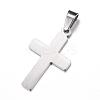 Tarnish Resistant 304 Stainless Steel Pendants STAS-G102-20P-2