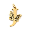 Ion Plating(IP) 201 Stainless Steel Pendants STAS-N103-184G-J-1