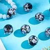 10Pcs Handmade Inner Flower Lampwork Beads LAMP-PA0001-02A-7