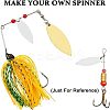 60Pcs 6 Style Iron Fishing Lures IFIN-FH0001-63-5