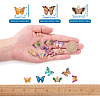 30Pcs 15 Style Light Gold Alloy Enamel Pendants ENAM-CW0001-16-3