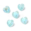 Crackle Moonlight Style Glass Rhinestone Cabochons RGLA-J015-B-IO-2
