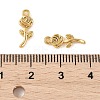 SHEGRACE Brass Rose Charms XGR0164G-105G-3