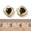 Alloy Rhinestone Charms FIND-L026-05G-02-3