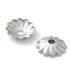 Non-Tarnish 304 Stainless Steel Bead Caps STAS-H149-27P-3
