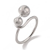 Non-Tarnish 304 Stainless Steel Finger Rings for Women RJEW-G315-06P-1