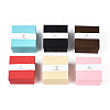 6Pcs 6 Colors Cardboard Jewelry Watch Storage Boxes CBOX-N015-05D-2