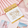 10Pairs Brass Hoop Earrings EJEW-BBC0001-55-6