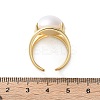 Rack Plating Brass Open Cuff Rings RJEW-M172-05G-4