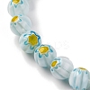 Handmade Millefiori Lampwork Beads Strands LAMP-G164-05I-3