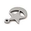 Non-Tarnish 201 Stainless Steel Pendants STAS-P312-18P-3