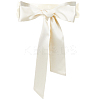 Satin Cloth Ribbon Wrap Around Chain Belt AJEW-WH0314-198B-1