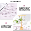 DICOSMETIC 80Pcs 304 Stainless Steel Stud Earring Findings STAS-DC0011-50-4