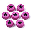 Opaque Acrylic Beads MACR-N008-32B-2