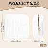Corduroy Cloth Cosmetic Zipper Bags AJEW-WH20017-50F-2