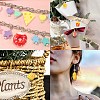 40Pcs 8 Styles Imitation Food Opaque Resin Pendants RESI-CJ0002-95-7