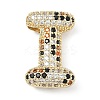 Brass Micro Pave Cubic Zirconia Pendants KK-Z108-02G-I-1