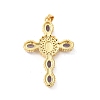 Rack Plating Brass Pendants KK-D087-12G-3