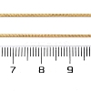 Long-Lasting Plated Brass Snake Chain Necklaces NJEW-K112-04G-NF-3