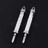 Natural Quartz Crystal Big Pointed Pendants G-F650-C04-1