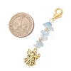 Tibetan Style Alloy Angel Pendant Decorations HJEW-JM03838-01-3