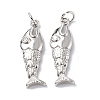 Rack Plating Brass Micro Pave Cubic Zirconia Pendants KK-F845-16P-2