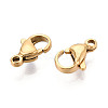 304 Stainless Steel Lobster Claw Clasps STAS-T065-11mm-34G-2