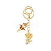 3Pcs Alloy Enamel Keychains KEYC-FS00042-01-1