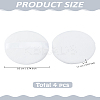 4Pcs Cotton Makeup Powder Puff MRMJ-LP0002-28-2