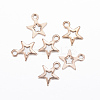 Ion Plating(IP) 304 Stainless Steel Charms LS-X-STAS-H392-01RG-1