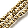 Electroplated Synthetic Non-magnetic Hematite Beads Strands G-C154-A01-01A-1