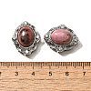 Natural Rhodonite Multi-Strand Links KK-M304-04P-15-3