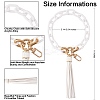 Chain Link Wristlet Keychain HJEW-SW00013-06-2