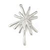 304 Stainless Steel Pendants STAS-L293-09B-P-1