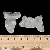 Natural Quartz Crystal Carved Healing Goldfish Figurines DJEW-D012-08L-3