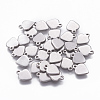 Tarnish Resistant 201 Stainless Steel Pendants STAS-L234-062P-1