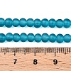 Baking Paint Transparent Glass Bead Strands X-GLAA-S031-4mm-18-4