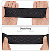5M Polyester Non-Slip Silicone Elastic Gripper Bands for Garment Sewing SRIB-GF0001-50B-01-5
