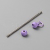 Iron Bar Beadable Keychain for Jewelry Making DIY Crafts IFIN-SZC0005-01A-16-3