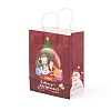 Christmas Theme Kraft Paper Bags ABAG-H104-D05-3
