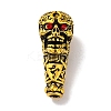 Rack Plating Tibetan Style Alloy 3 Hole Guru Beads PALLOY-F313-07AG-1